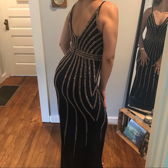 NWT Beaded Xscape Formal Gown - Picture 7 of 7